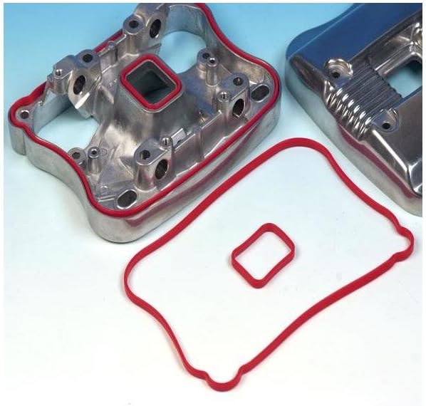 James Gaskets Rocker Cover without Metal Rocker Base Gasket Kit for Harley Davi - One Size