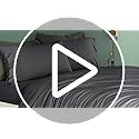 Shilucheng 100% Viscose Derived from Bamboo_ Sheets Cal King Size 4pcs - Ultra Cooling & Silky Soft Bed Sheets, 16" Deep Pocket, Perfect for Hot Sleepers, Hotel Bedding Sheets (White)