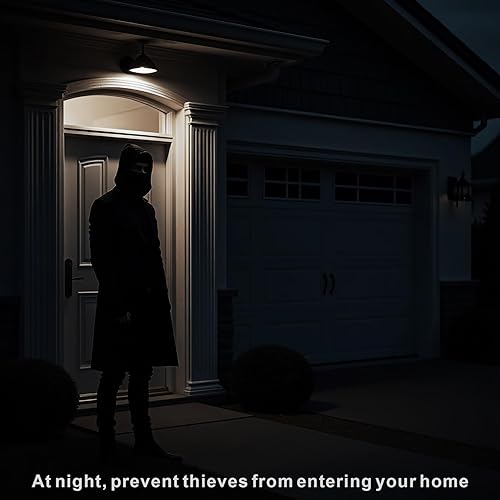 Miniatura 8 de 7117 Bombillas con sensor de movimiento, 13 W (equivalente a 100 vatios), bombilla LED de seguridad activada por movimiento, luz diurna A19 E26 de