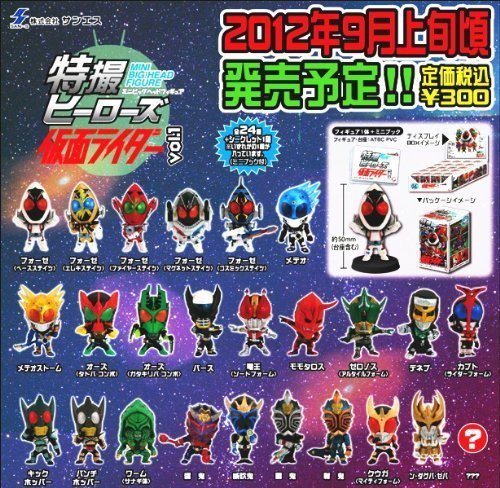 Masked Rider Vol.1 BOX Tokusatsu Heroes décorez votre espace de geek avec style