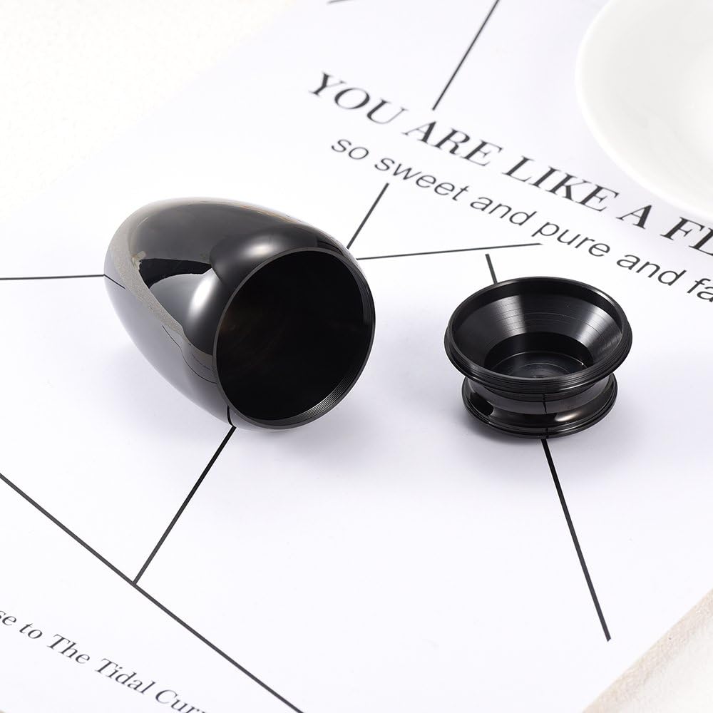 constantlife Custom Engrave Cremation Urns for Human Ashes -Stainless Steel Small Keepsake Funeral Urns Lockets