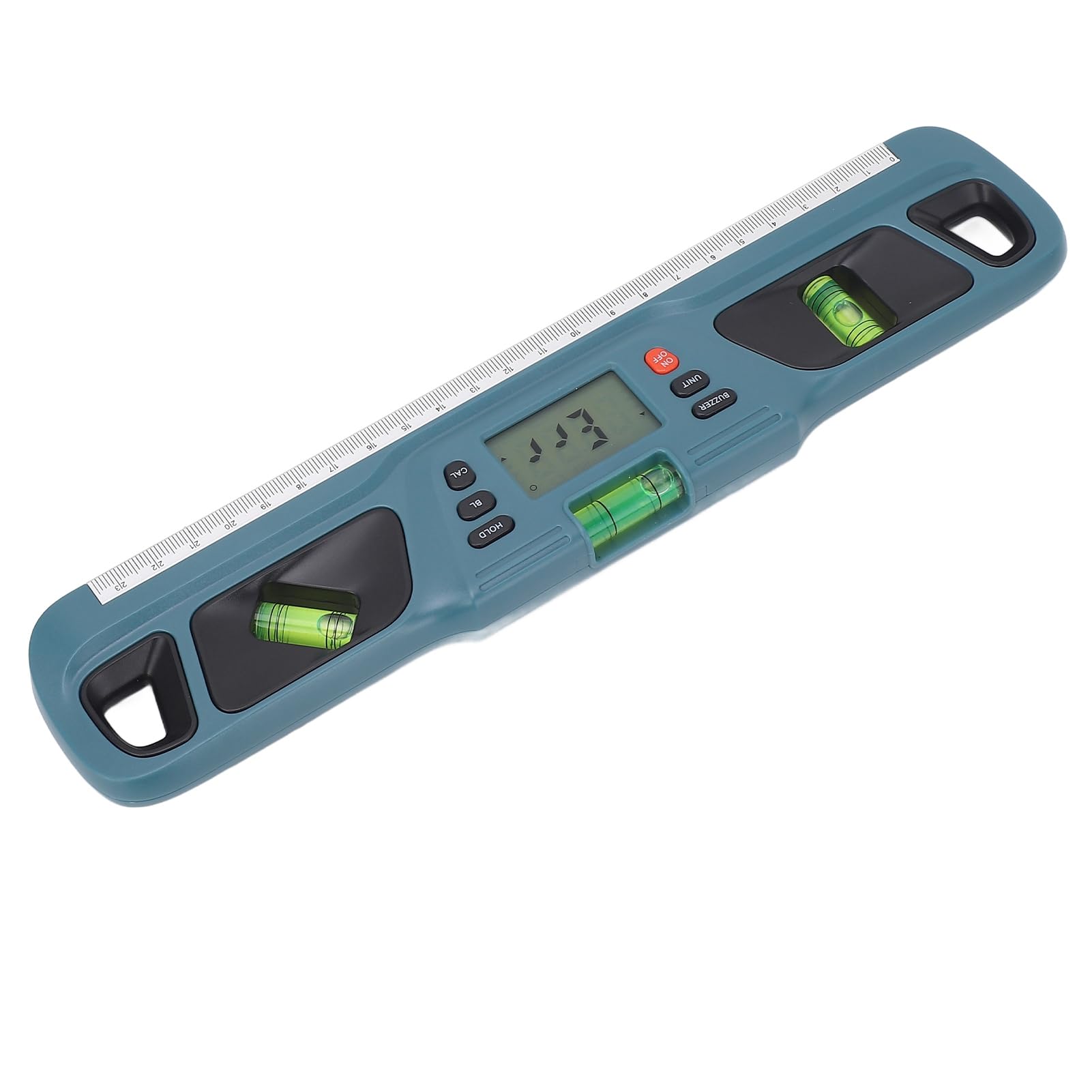 POENVFPO Digitale Wasserwaage, LCD-Display, Multifunktionale Elektronische Wasserwaage und Winkelmesser für Winkel und Neigungen, Hausrenovierung, Tischlerprojekte