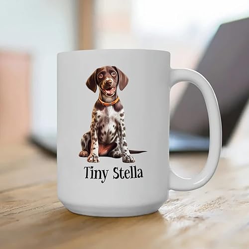 Miniatura 82 de Taza de café negra personalizada con nombre Chow Chow Chow de 11 onzas, taza de café blanca personalizada para perros Chow Chow, regalos para Chow