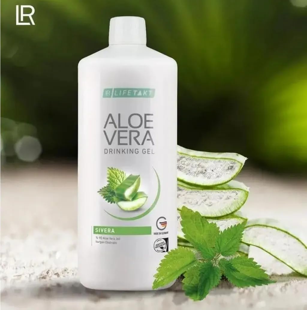 Amazon.com: LR Lifetakt Aloe Vera Drinking Gel Intense Sivera Health Care  Women Men Drink Every Day Natural Treatment Set of 3-1000 ml./33.3 fl.oz :  Health & Household