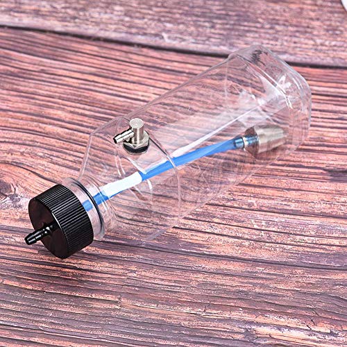 SUNWOW RC Engine Gas Fuel Tank, Remote Control Model Accessory Parts Transparent Plastic Fuel Tank for RC Airplane(260ml(15-20CCFor Aircraft))