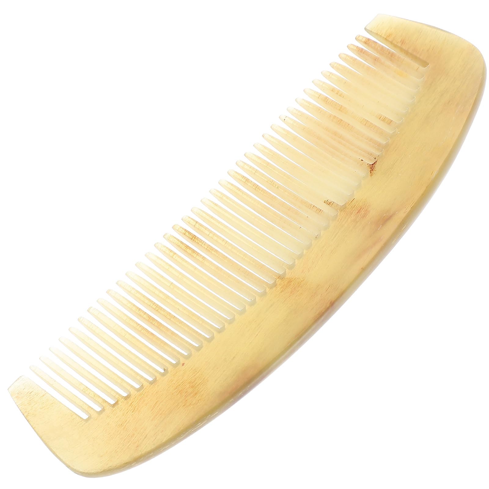 Peigne Antistatique en Corne Naturelle, Démêlant pour Femmes