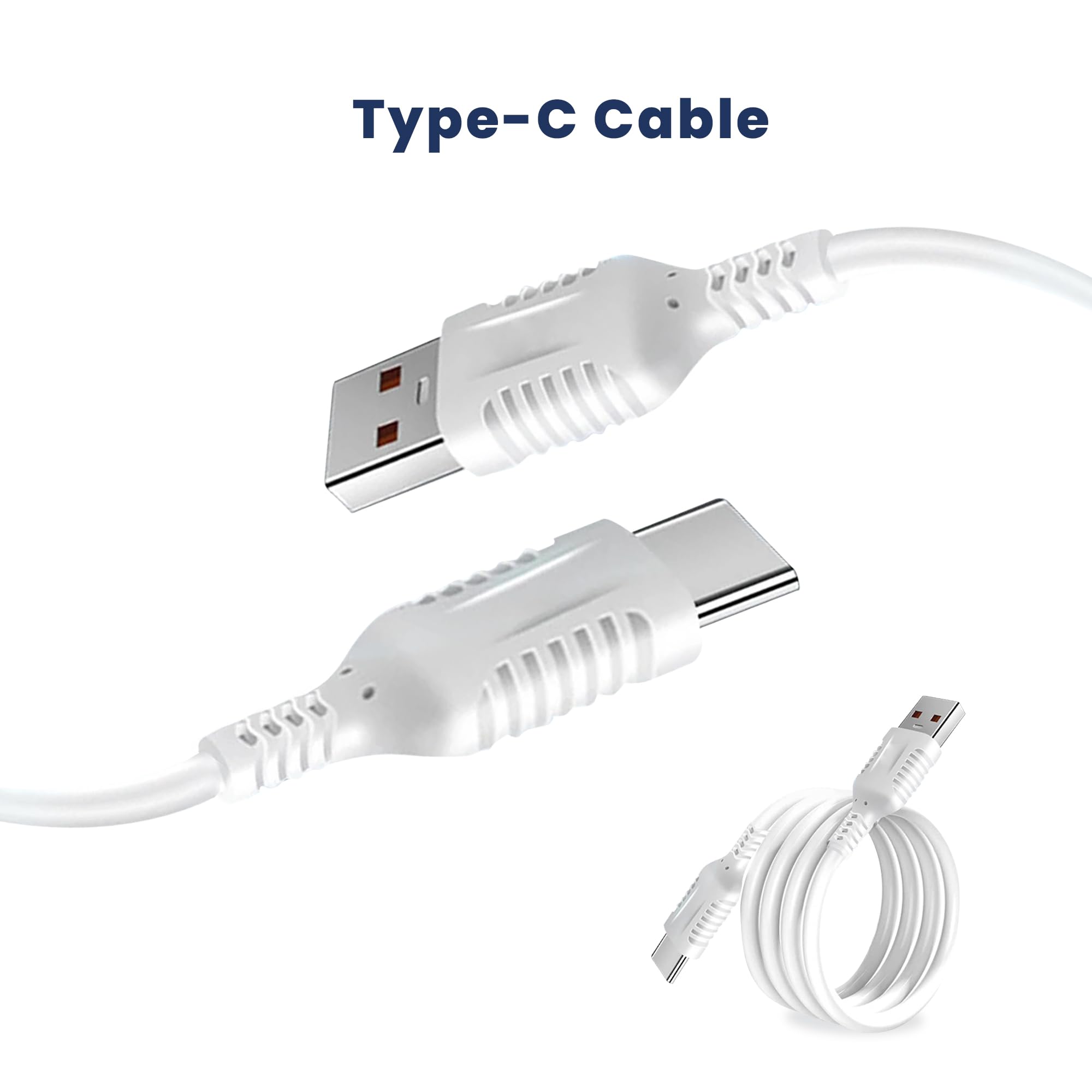 Leyf Ładowarka USB A typu C 2 w 1 38 W, 2 porty, kompatybilna ze wszystkimi modelami telefonów komórkowych i tabletów, szybka ładowarka QC 3.0, iPhone, iPad, Samsung Galaxy Xiaomi, Huawei, kabel typu