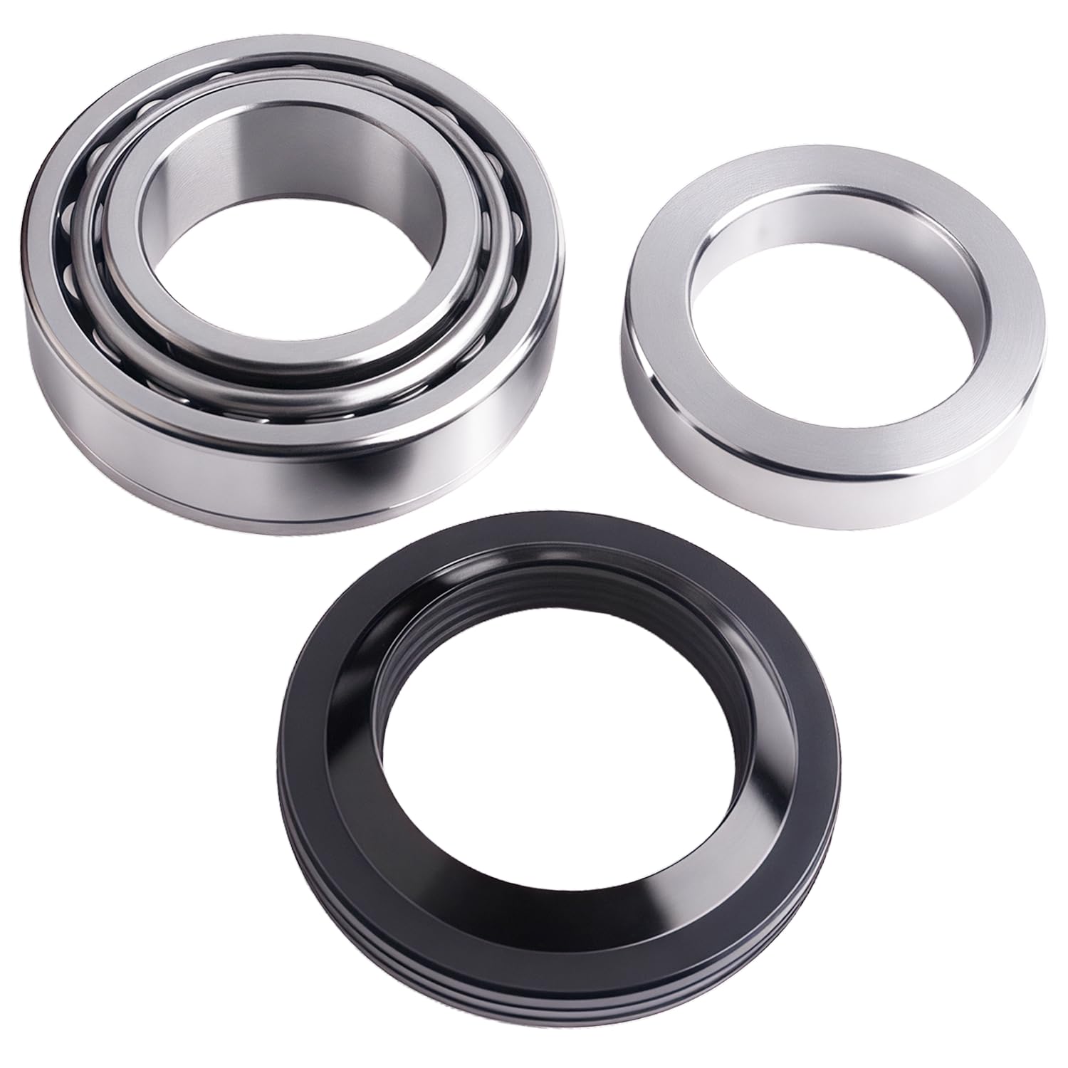 1 Set Rear Axle Shaft Wheel Bearing Inner Spacer Oil Differential Seal Kit Fit For Nissan Titan 04-07 Fit For Nissan Frontier 05-17 Fit For Nissan