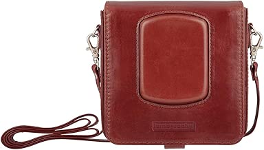 Leather brown Bag Compact Camera Case Leather brown Bag Compact Camera Case