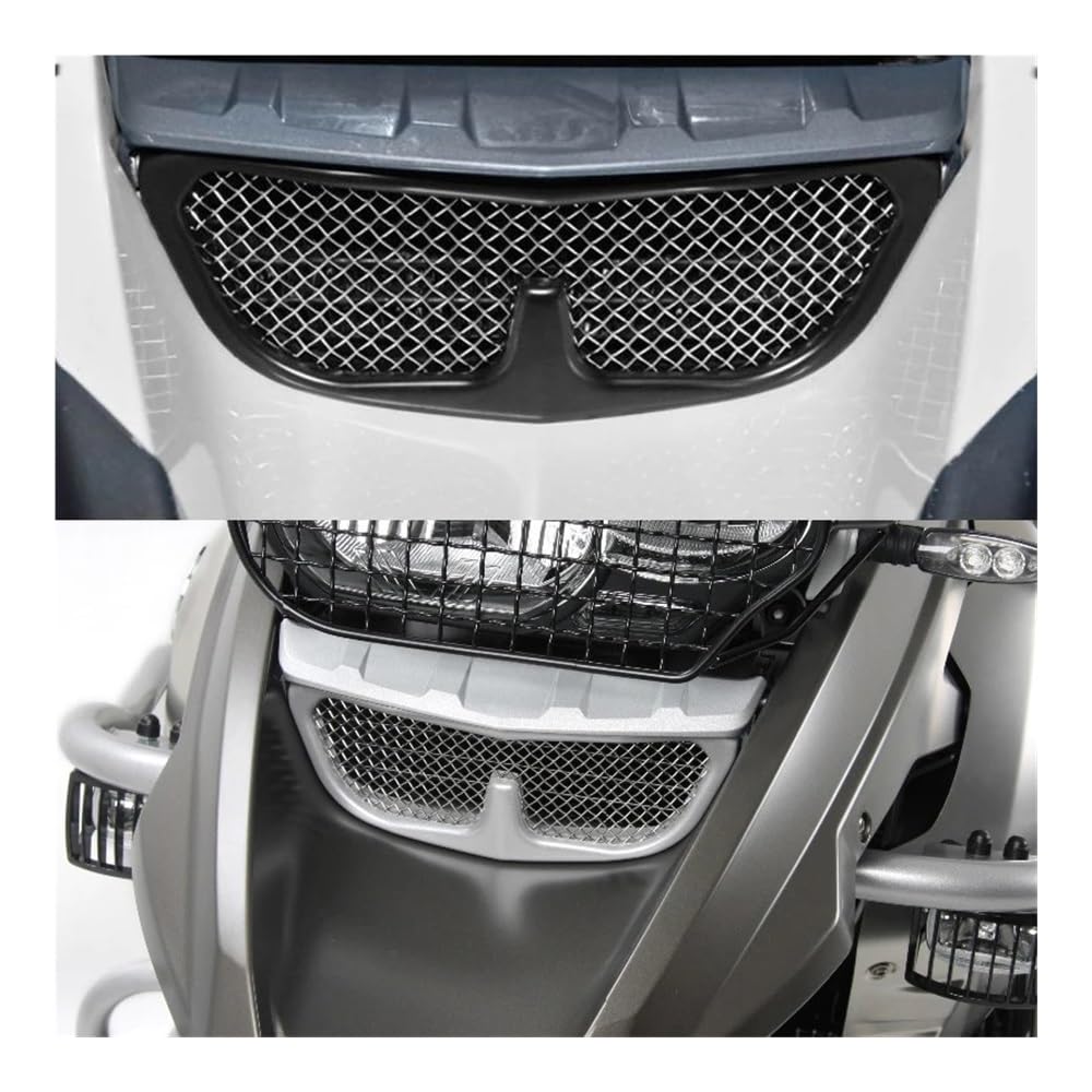 Moto Copri Radiatore Per R1200GS ADV Protezione radiatore olio nero argento Griglia di protezione acqua per R 1200 GS 2006-2010 2011 2012