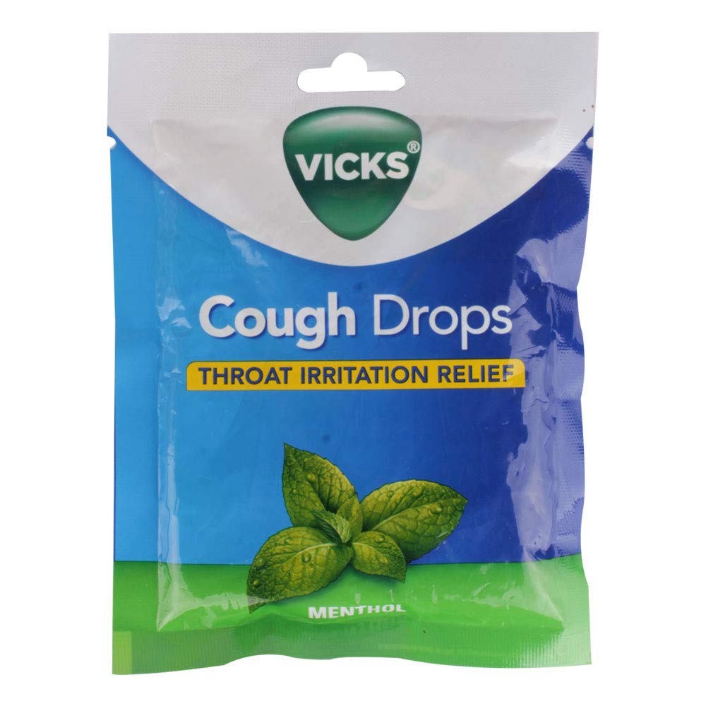 Cough Drops Bags Menthol 1.8g (20 Count) - Pack of 5 -