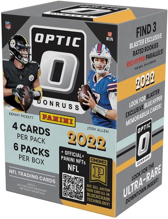 Amazon.com: 2022 Donruss Optic Football Trading Card Blaster