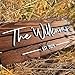 Wooden Name Sign Personalized and Custom, Solid Rustic Wood, Wedding Gifts for Couples, Home, Office, Family Last Name Established Signs, Est. Date Sign 23x10