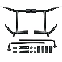 Saddlebag Guards Rear Crash Bars Tip-Over Bar with Support Rails Protection Kit for Harley Touring 2009-2025 Street Glide Road Glide Road King Electra Glide Ultra Limited CVO