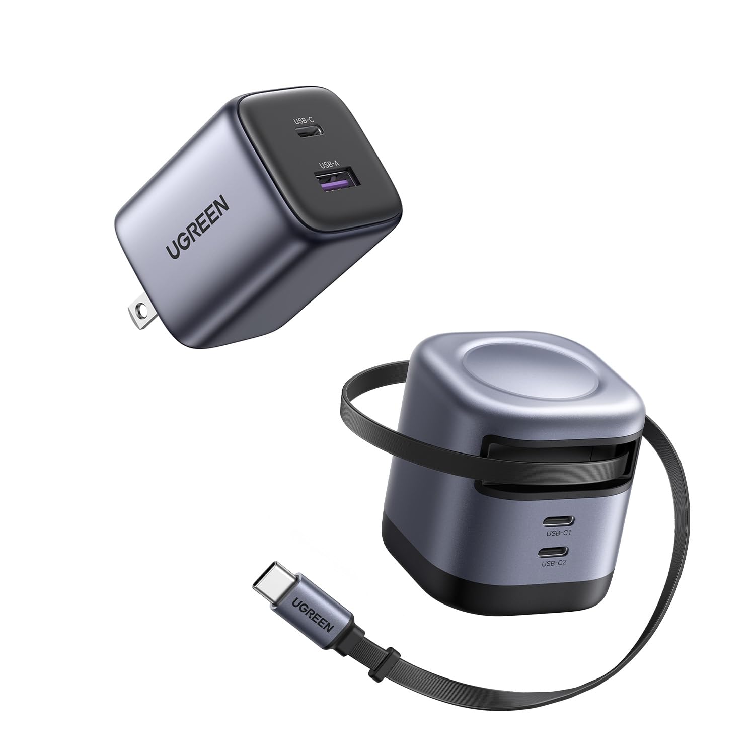 Amazon.com: UGREEN Bundle Item: UGREEN 35W GaN Charger and 45W 3