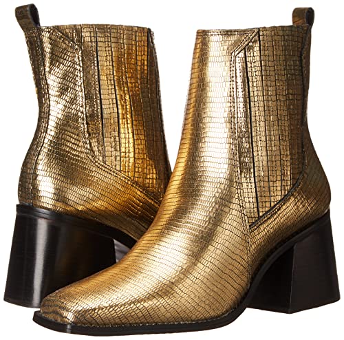 Vince Camuto Women's Footwear Women's Sojetta Block Heel Bootie Ankle Boot, Bronze, 8 #TOP6