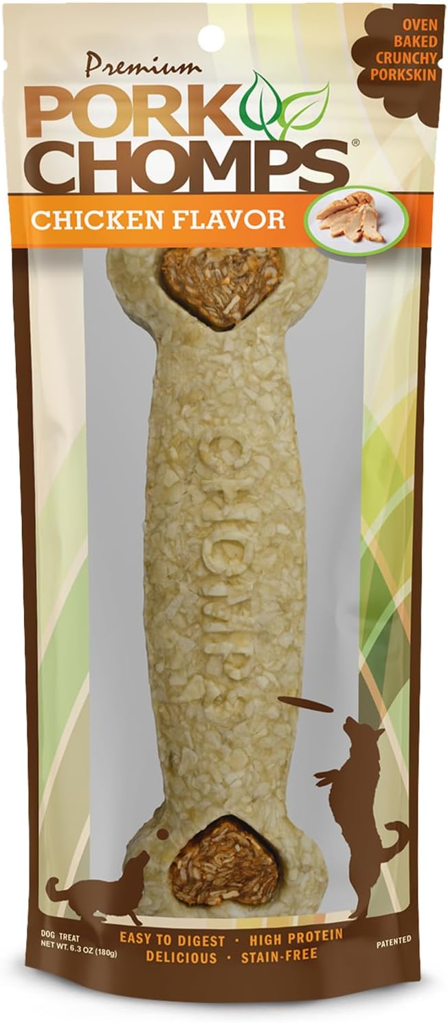 7-inch Crunchy Bone, Chicken Flavor, 1 Count