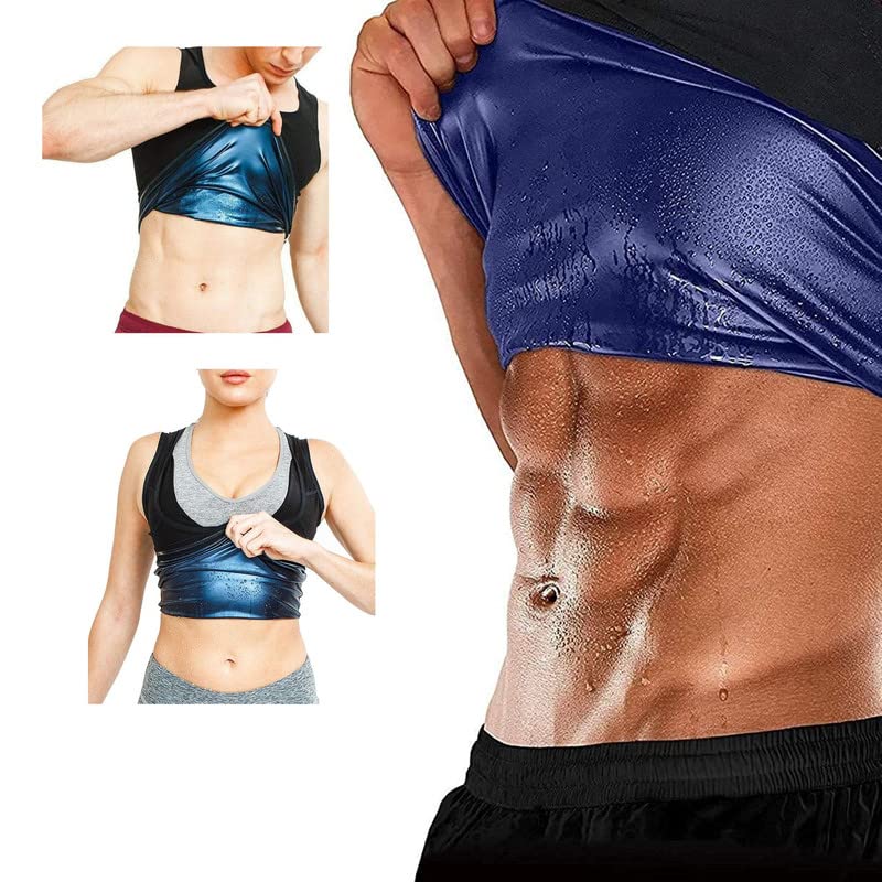 Elevea Women's Premium Workout Tank Top Slimming Polymer Sauna Vest New Weight Loss Body Shaper Shirt Multicolour-image-35