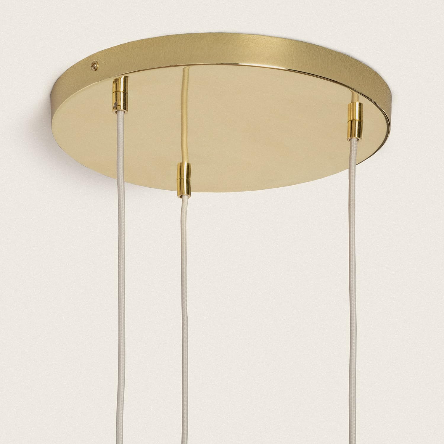 LEDKIA Lámpara Colgante Cristal y Metal Bonhomía Multicolor