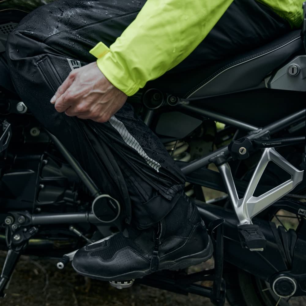 REBELHORN Ocean Motorrad Regenhose Laminierte Membran Reflektierende Elemente Winddicht Atmungsaktiv Wasserdicht