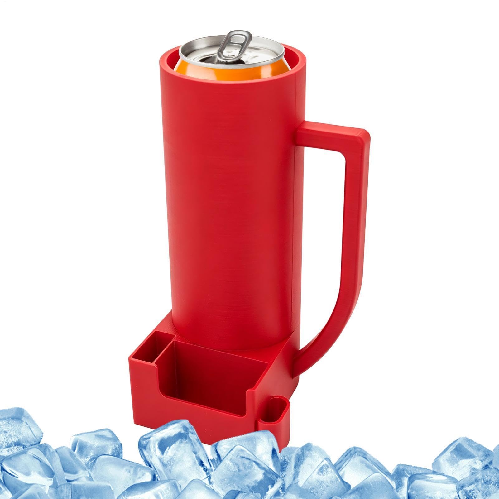 Enfriador de latas térmico y reutilizable para conservar bebidas frías en outdoor