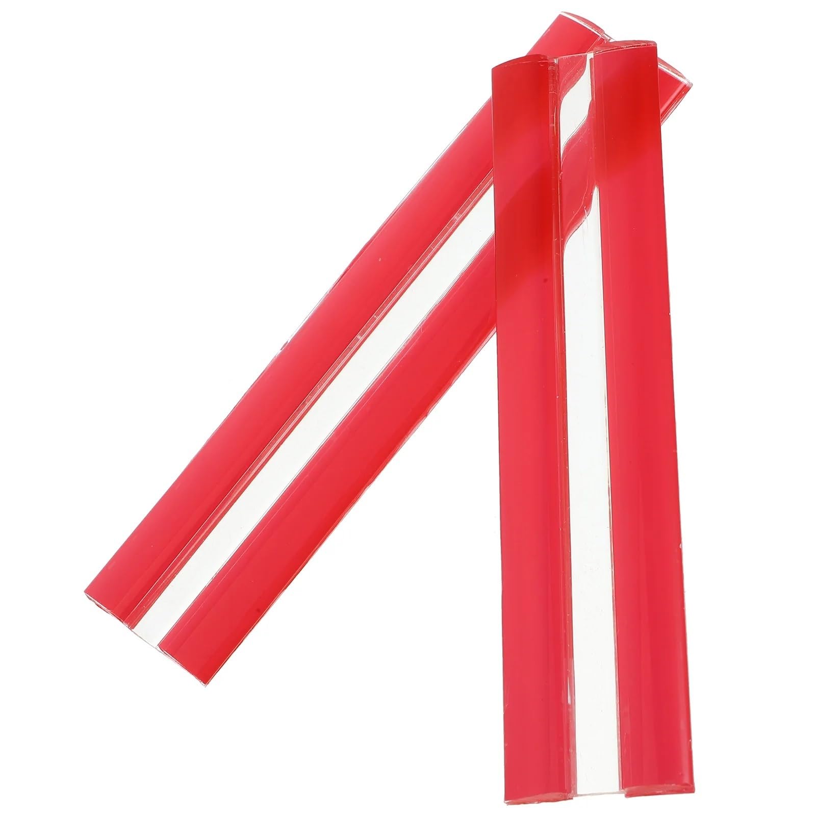6 bisagras autoadhesivas acrílicas flexibles para puerta de cajón de