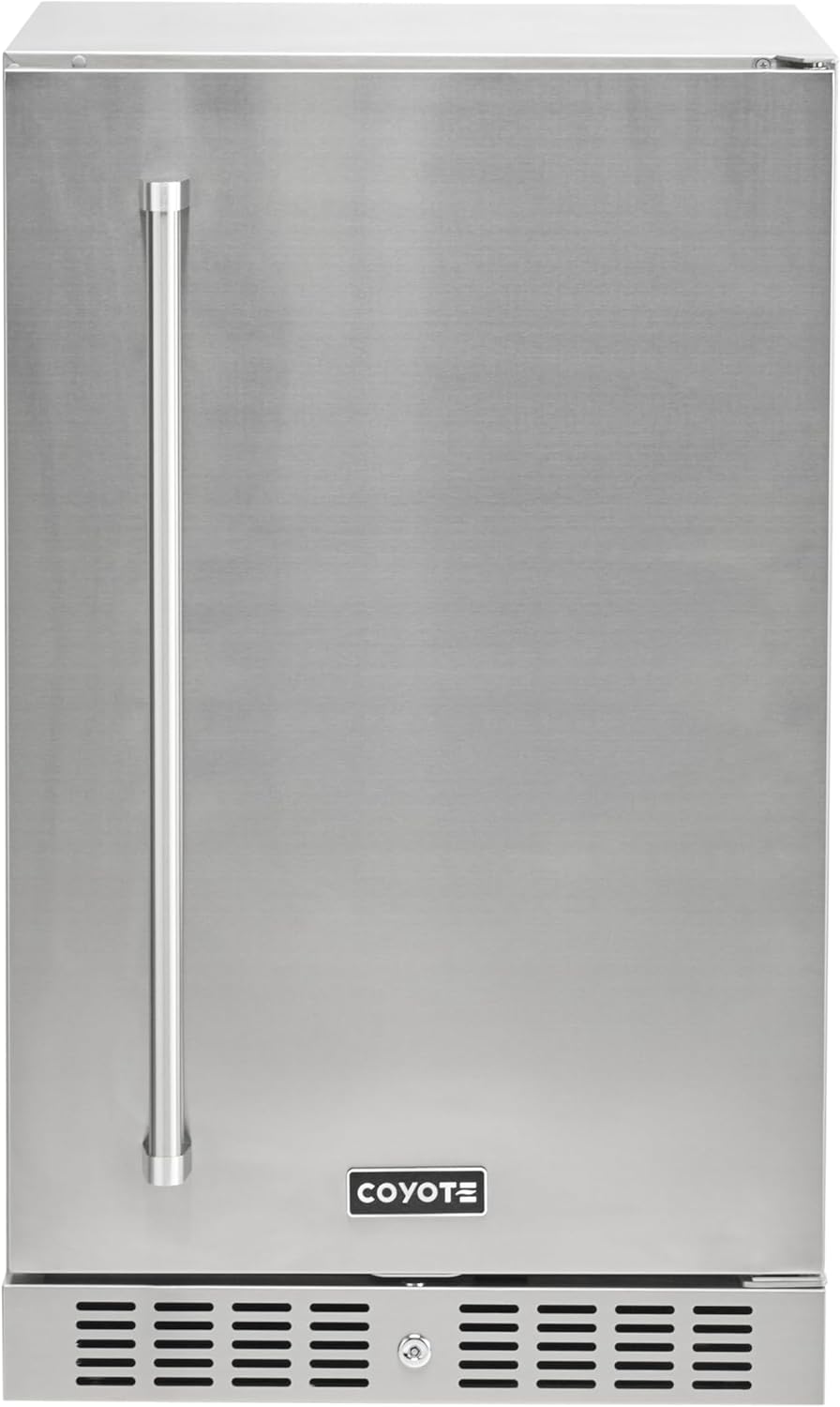 COYOTE OUTDOOR LIVING - C121R-S-R - 21" Built-in Refrigerator Right Hinge
