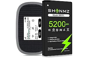 SHENMZ Verizon MiFi 8800L Battery - 5200mAh