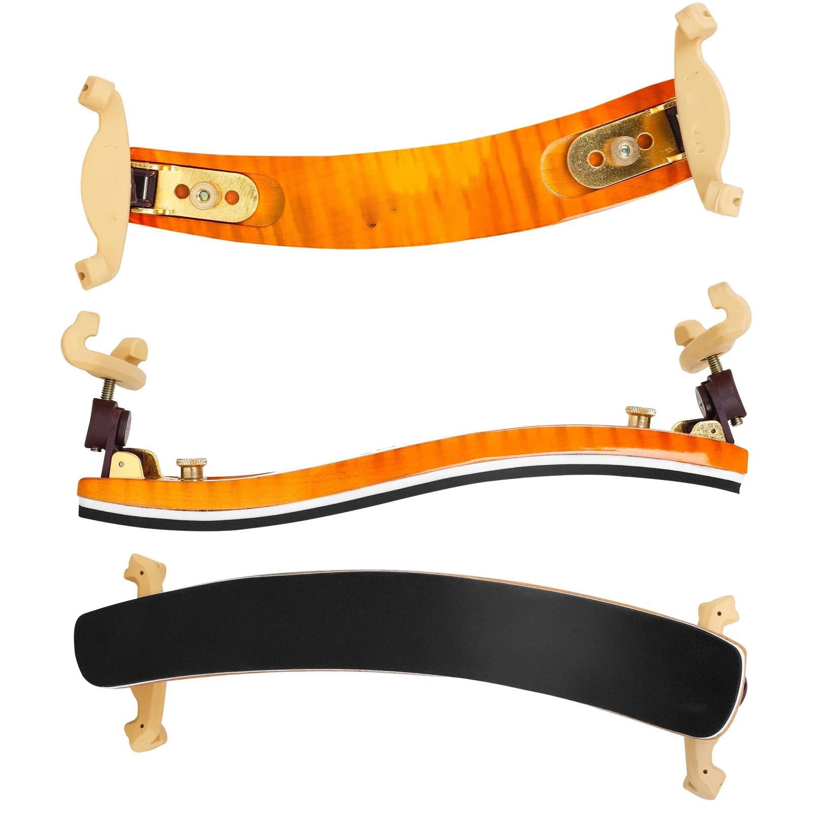 Reposamuñecas para violín, almohadilla ajustable de 3/4 4/4 accesorios acolchados (AY039)