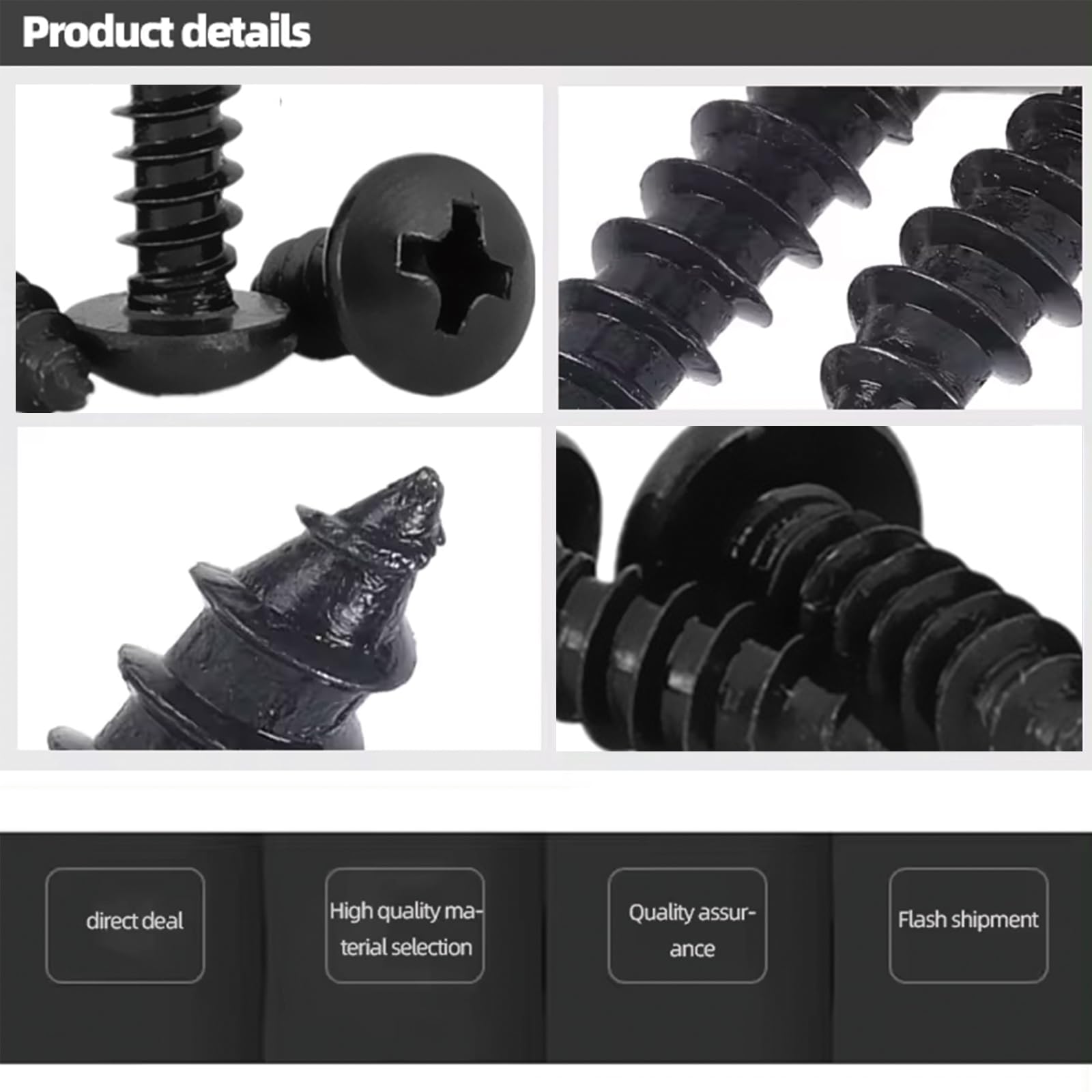 Uxcell M4x20mm Machine Screws Pan Phillips Cross Head