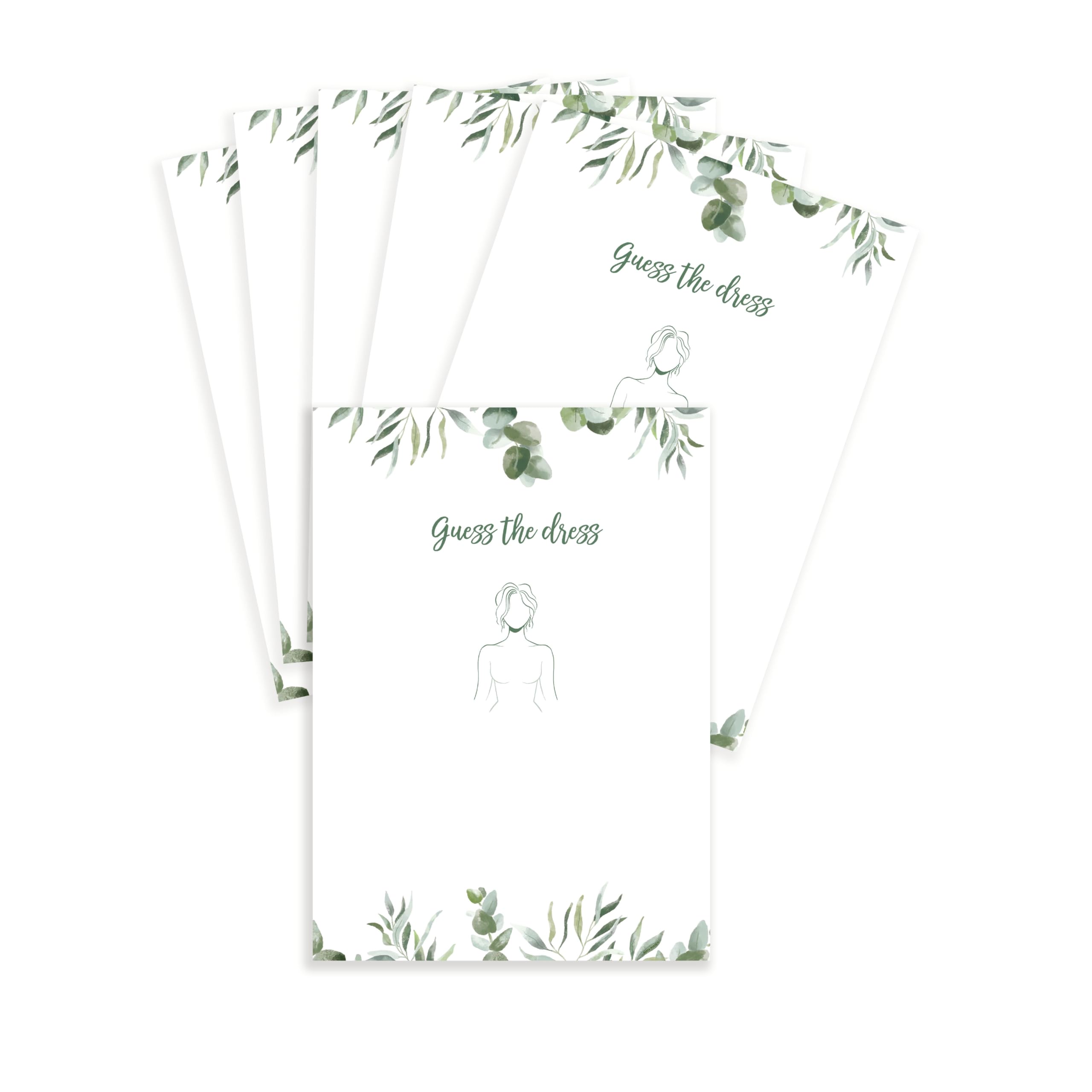 Manta Makes Hen Party Accessories, Guess the Dress Fun Hen Party Games, Hen do Accessories, Hen do Games (Guess the Dress x 20 Cards)