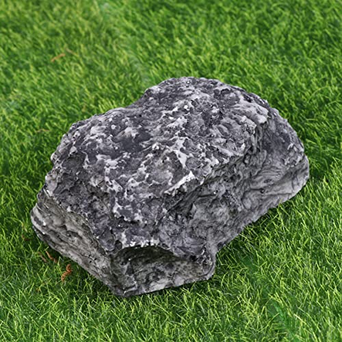 NUOBESTY Resin Keychain Fake Rock Key Hider Hide A Key Fake Rock Realistic Key Hider Looks Real Key Holder - Image 3