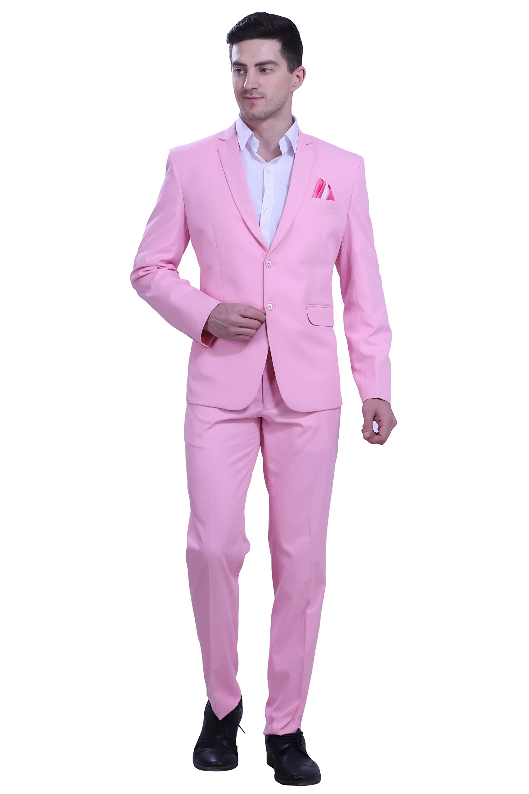 I-Retail 2 Piece Single Breasted Coat Suit Casual, Formal for Men's.-picture-45