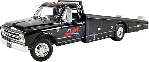 Acme A1801708 - Camión rampa Chevy C-30 de 1967, edición limitada a 512 piezas en todo el mundo 1/18 modelo fundido a troquel
