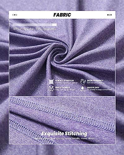 Mens Golf Polo Shirt Moisture Wicking Dry Fit Performance Athletic Short Sleeve Striped Golf Shirts for Men4