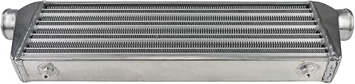 Miniatura 5 de PHILTOP Intercooler universal de ES de 27"x7"x2.5" * 2.5", intercooler plateado del turbocompresor