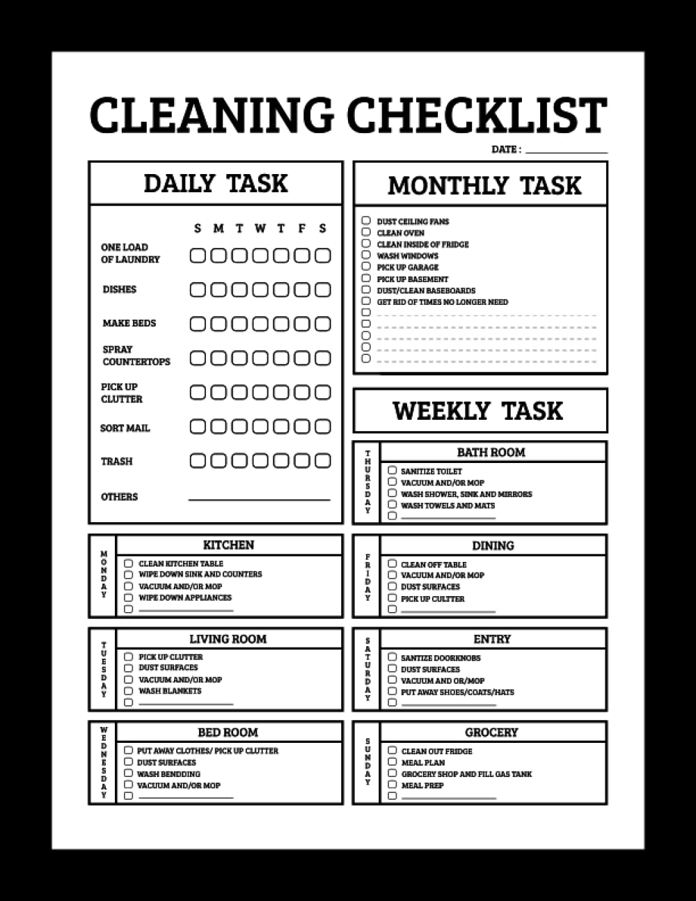 Care Home Housekeeping Checklist care-home-housekeeping-checklist