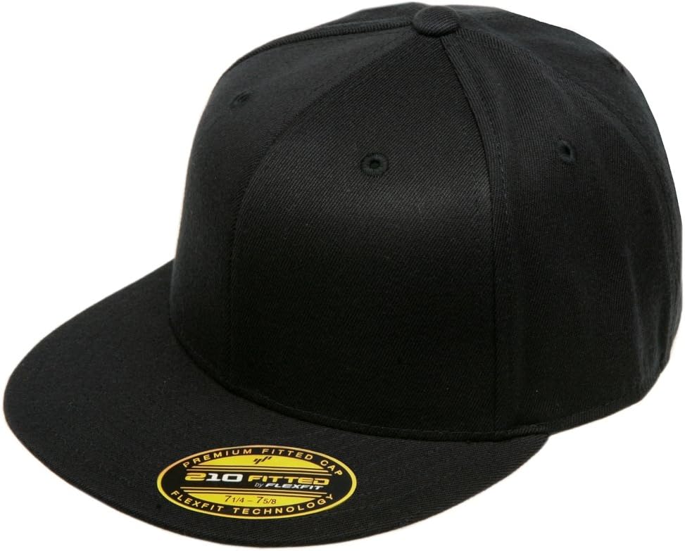 Men's Flatbill Premium Fitted Baseball Cap