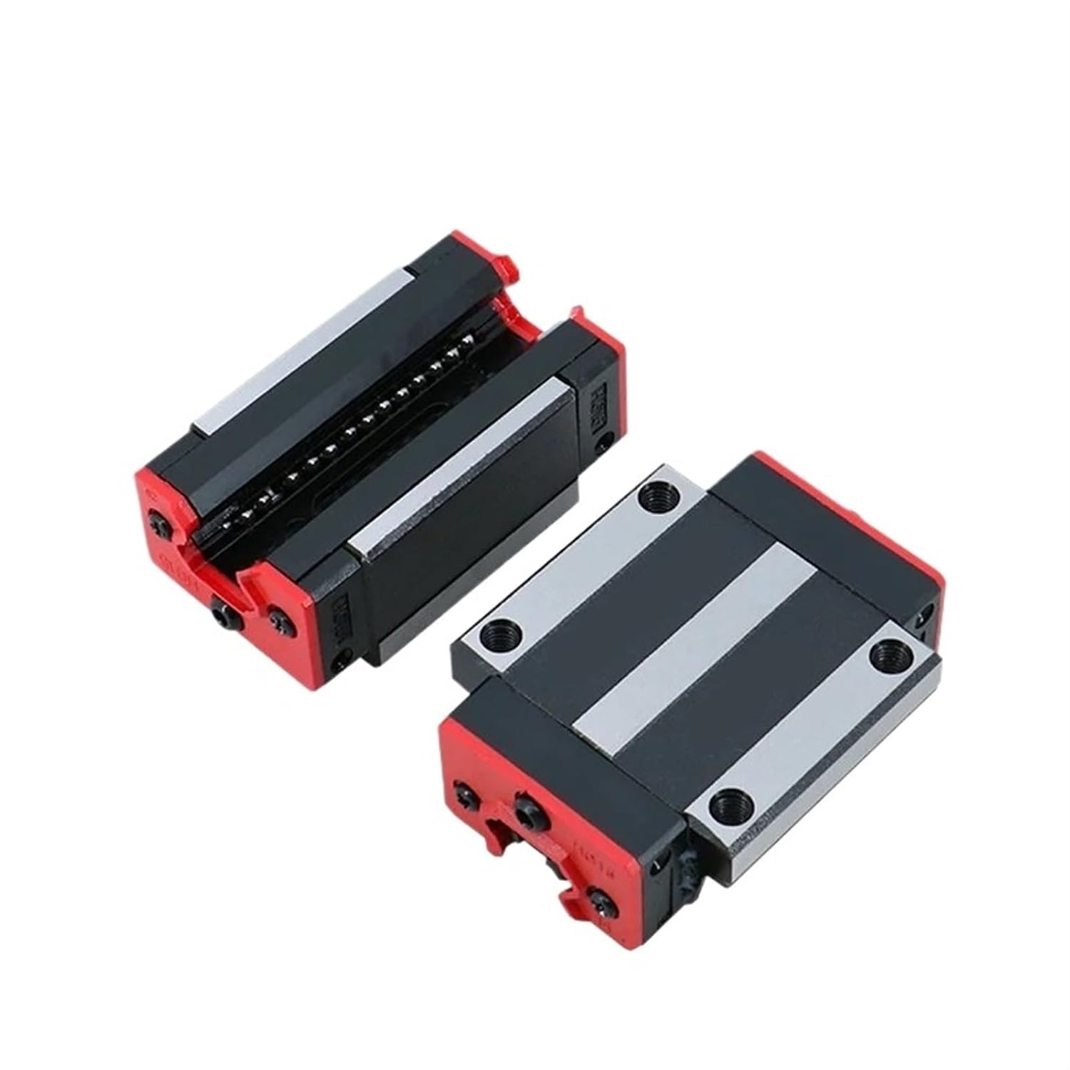 Linear Guides, Linear Motion Slide Guides 4pcs HGH15CA HGW15CC HGH20CA HGW20CC Linear Guide Bearing Slides(4pcs HGH15CA)