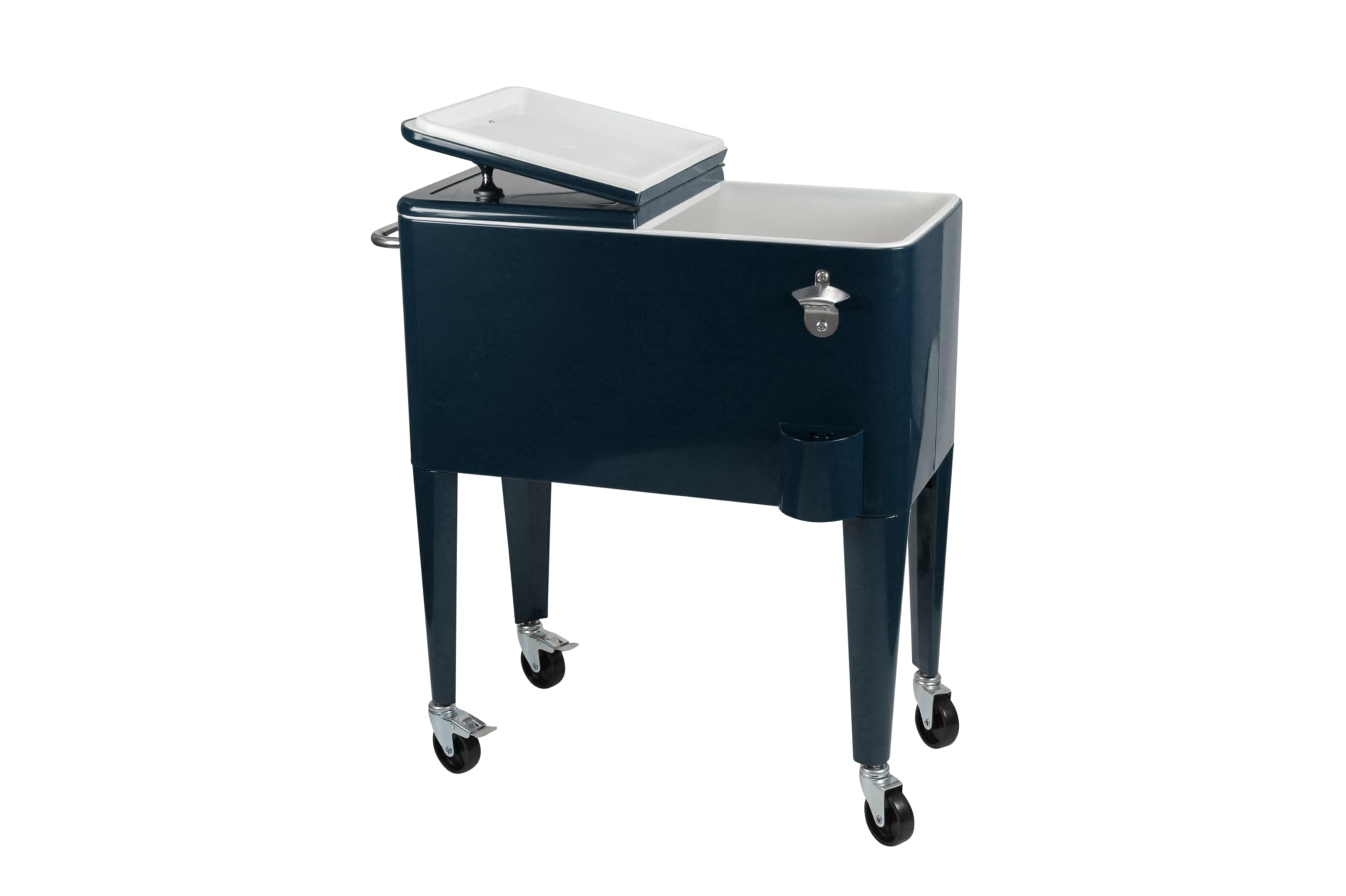 Kailua Cooler - Frigorifero per bevande - scatola di raffreddamento - Box Frigo - Frigo Portatile - Carrello Portabevande - Carrello Mobile Bar - refrigerator