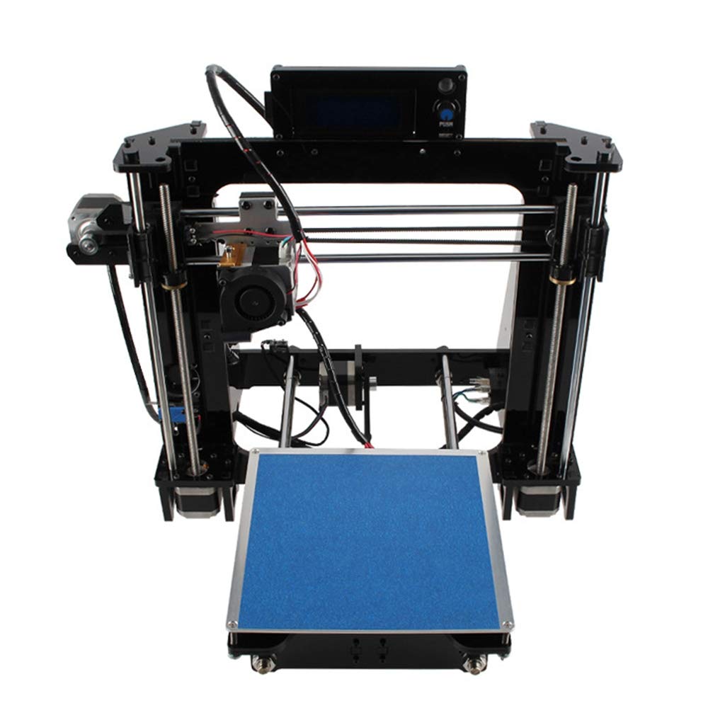 Rhegene 3D Printer DIY FDM 7.877.876.3 High Precision LCD Screen with Assembly Kit PLA Supplies Printing Machine 110V