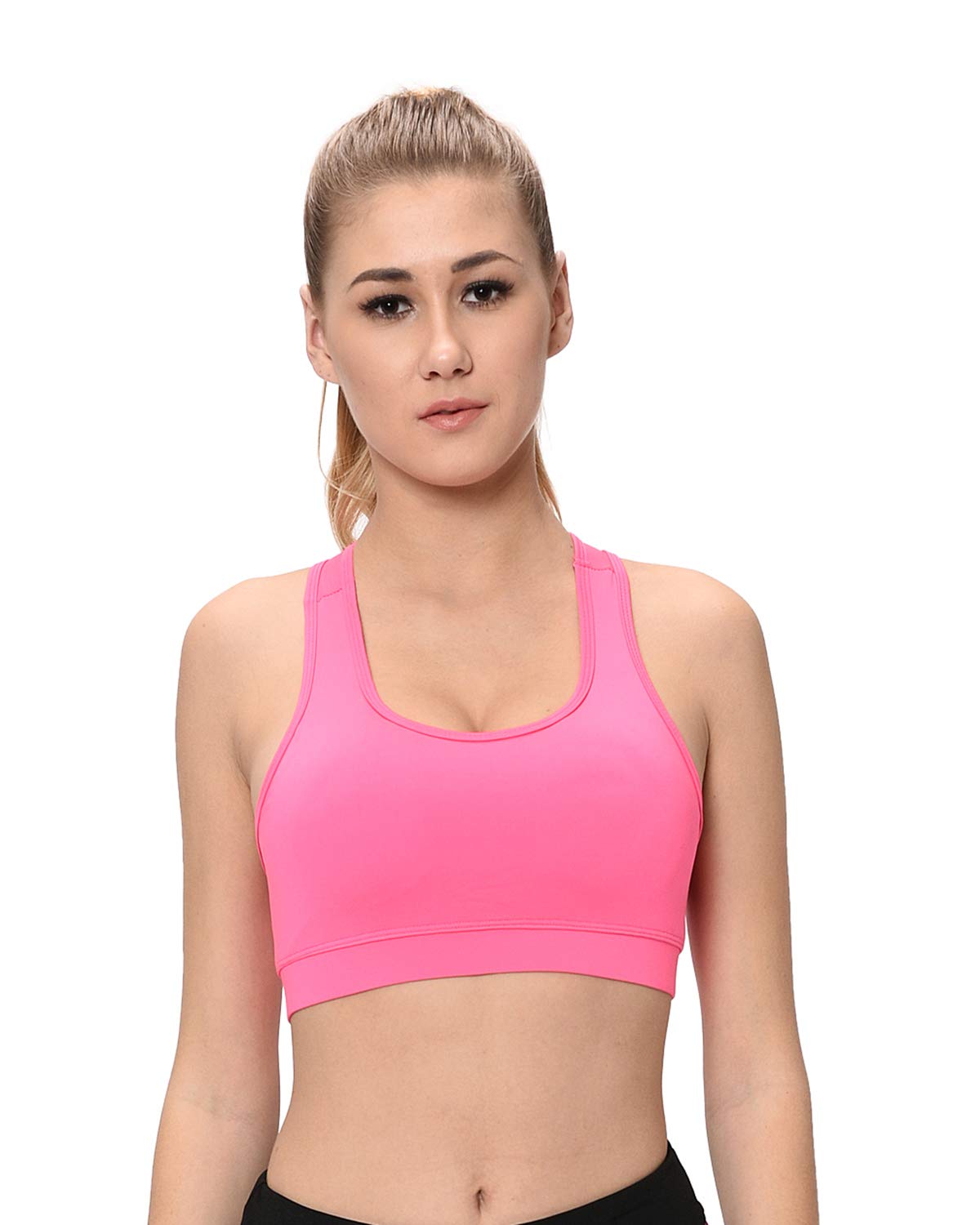 elina Women's Rani Padded Racerback Active Sports Bra (Removable pad)-picture-49