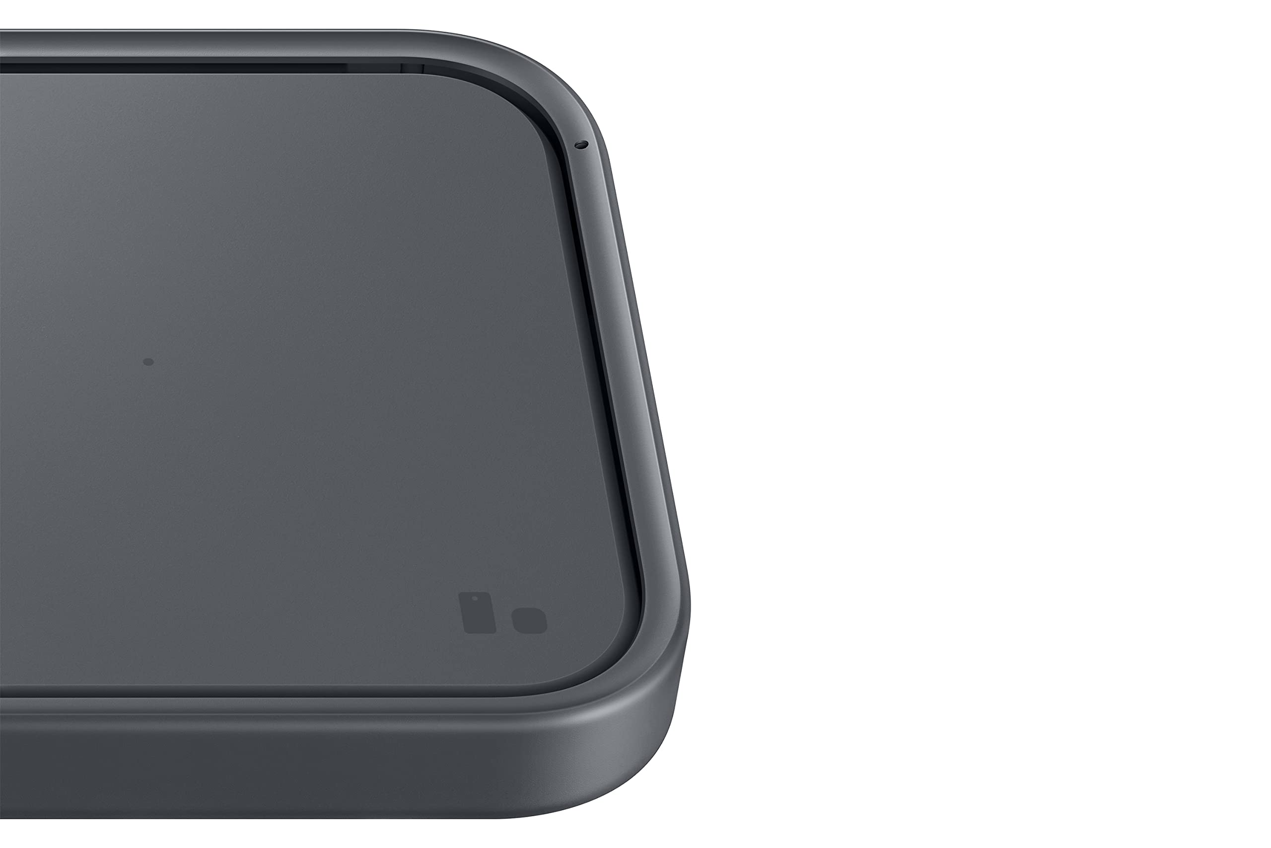 Samsung Wireless Charger Single Fast Charging 2.0 con Power Adaper 15W, Negro