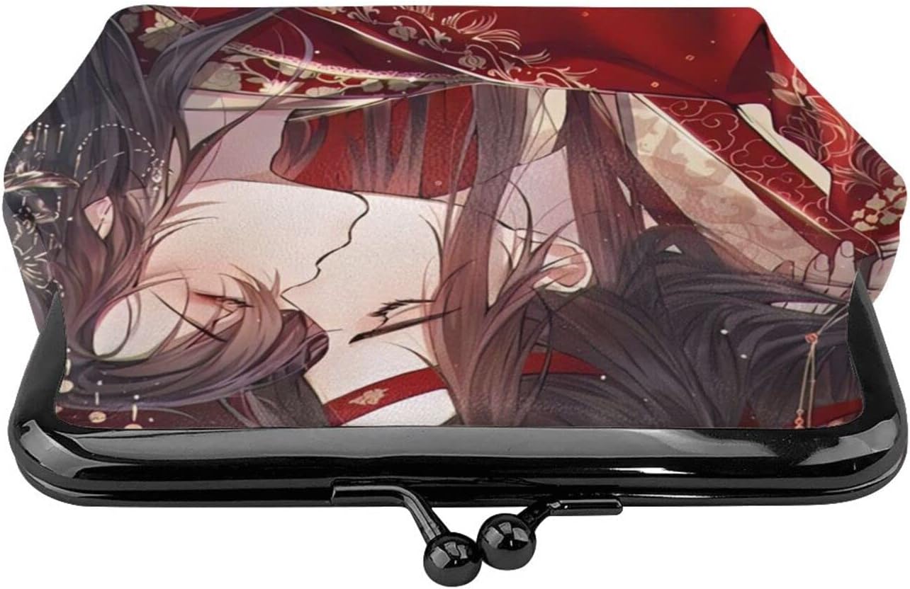 텐칸 두부 4 여성용 동전 지갑 여성용 동전 지갑 KISS LOCK 미니 지갑 클러치 백 귀여운 동전 케이스 멀티  컬러-Freehip.co.kr