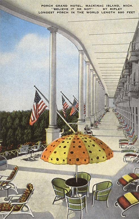 Grand Hotel, Mackinac Island - Vintage Image