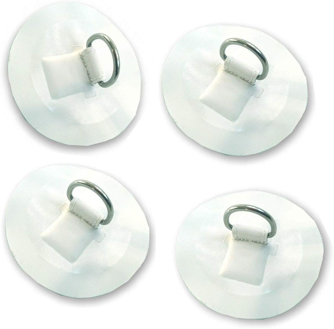 4 x D-Ring attachments for iSUP inflatable Boards, dinghies