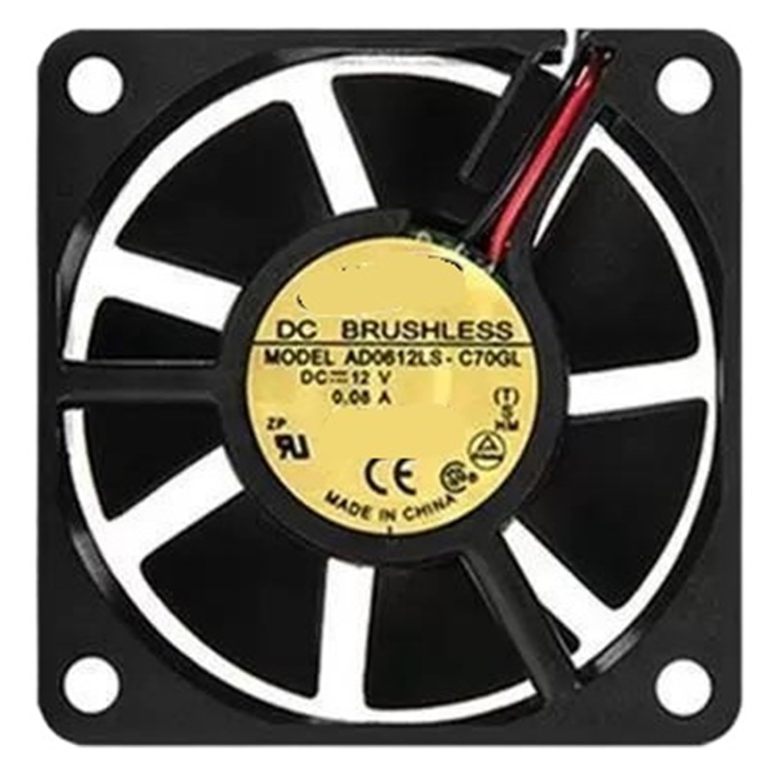 FSBNMNXPQ AD0612LS-C70GL DC 12V 0.08A 60 * 60 * 20mm Cooling Fan