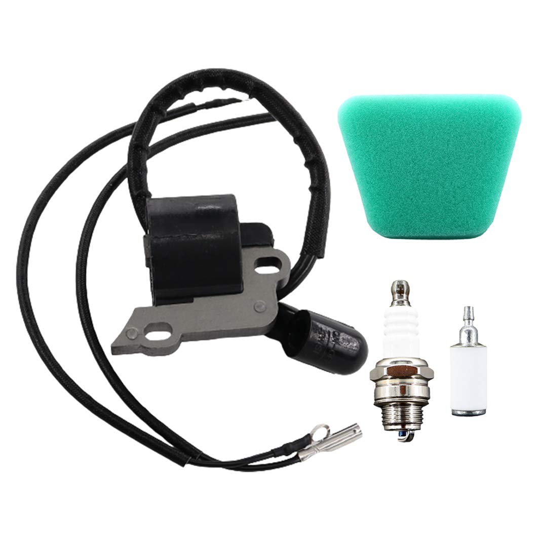 Mchnic Ignition Coil With Spark Plug Air Filter Petrol Filter For Partner 350 351 370 371 390 420 440 Mcculloch Mac Cat 318 335 435 436 440 441 Jonsered Cs2137# 530039167