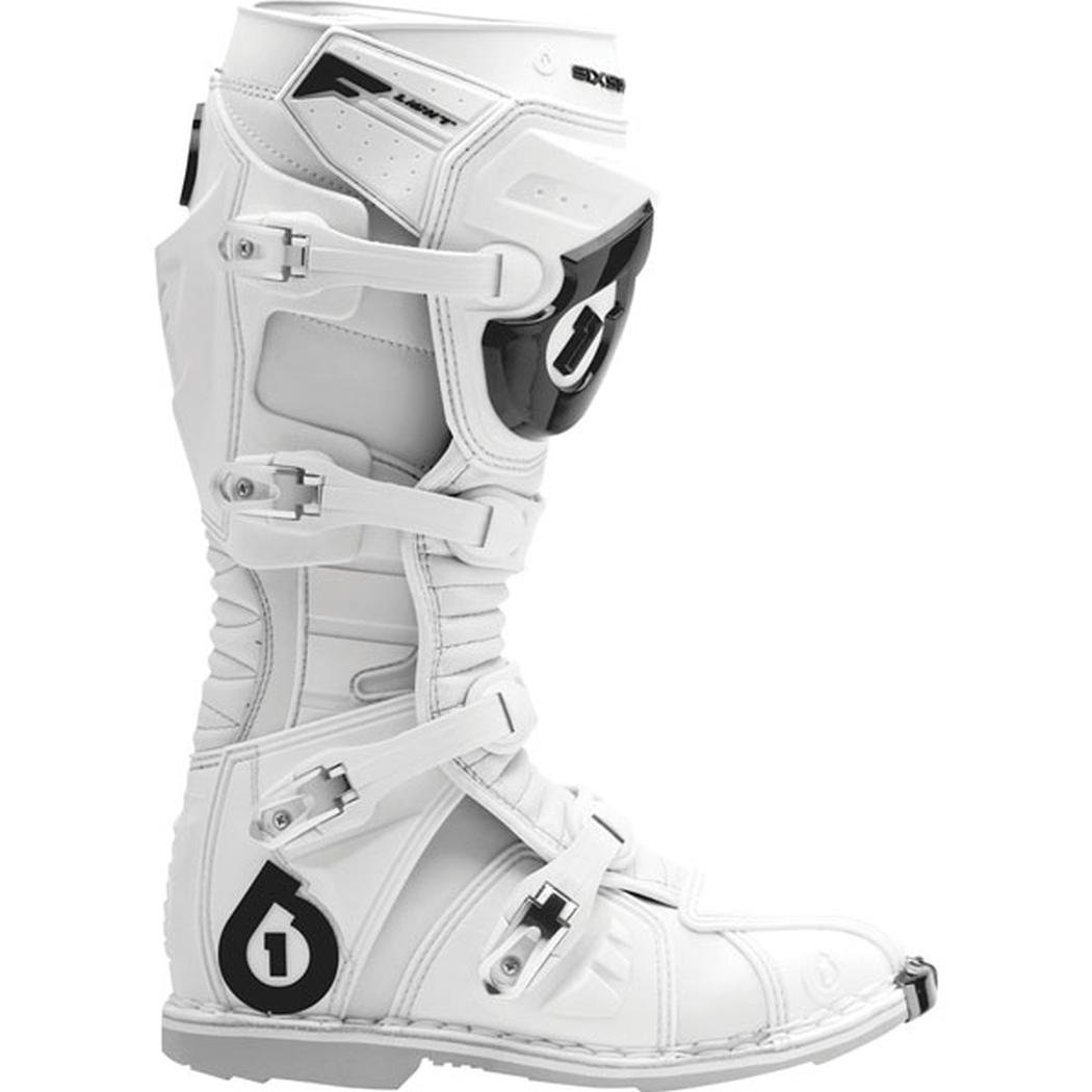 Amazon.com: SixSixOne Flight – Botas de Motocross/off-road/Dirt Bike  motocicleta w/Free B \u0026 F pegatina de corazón Bundle – Color blanco,  motorcross-motocicletas, 8, Blanco : Todo lo demás