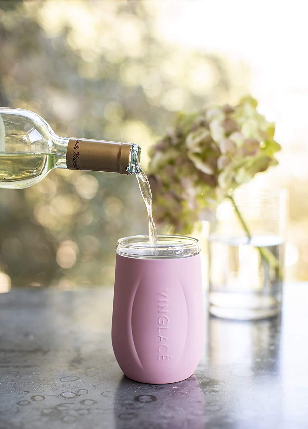 Amazon | Vinglacé ワインボトル冷却器ギフトセット - ポータブル